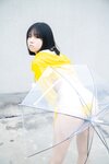 [Cosplay] 一只小栗奈 天台小雨衣
