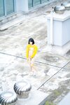 [Cosplay] 一只小栗奈 天台小雨衣