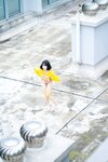 [Cosplay] 一只小栗奈 天台小雨衣