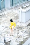 [Cosplay] 一只小栗奈 天台小雨衣