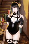 [Cosplay] 虎森森 间谍过家家 约尔兔女郎