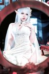[Cosplay] 半半子 碧蓝航线 阿尔比恩旗袍