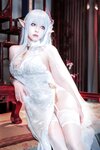 [Cosplay] 半半子 碧蓝航线 阿尔比恩旗袍