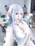 [Cosplay] 半半子 碧蓝航线 阿尔比恩旗袍