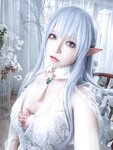 [Cosplay] 半半子 碧蓝航线 阿尔比恩旗袍
