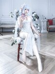 [Cosplay] 半半子 碧蓝航线 阿尔比恩旗袍