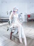 [Cosplay] 半半子 碧蓝航线 阿尔比恩旗袍
