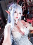 [Cosplay] 半半子 碧蓝航线 阿尔比恩旗袍