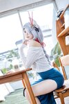 [Cosplay] Quan冉有点饿 原神 申鹤同人礼服