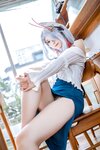 [Cosplay] Quan冉有点饿 原神 申鹤同人礼服