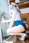 [Cosplay] Quan冉有点饿 原神 申鹤同人礼服