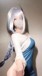 [Cosplay] Quan冉有点饿 原神 申鹤同人礼服