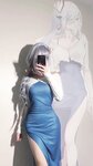 [Cosplay] Quan冉有点饿 原神 申鹤同人礼服