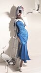 [Cosplay] Quan冉有点饿 原神 申鹤同人礼服