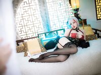 [Cosplay] Natsuko夏夏子 埃吉尔 金龙腾祥云