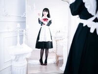 [Cosplay] 面饼仙儿 红高跟女仆