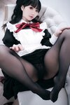[Cosplay] 面饼仙儿 红高跟女仆
