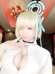 [Cosplay] Bunny Rabbit あおいみつり - Nasu & Swimsuit