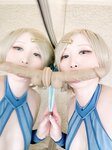 [Cosplay] Bunny Rabbit あおいみつり - Nasu & Swimsuit