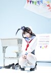 [Cosplay] G44不会受伤 水手服兔女郎咖啡厅