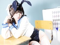 [Cosplay] G44不会受伤 水手服兔女郎咖啡厅