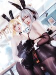 [Cosplay] 隼隼子 刺青Poi 碧蓝航线 北卡罗来纳 华盛顿 兔女郎