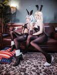[Cosplay] 隼隼子 刺青Poi 碧蓝航线 北卡罗来纳 华盛顿 兔女郎
