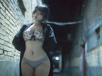 [Cosplay] yuuhui玉汇 – 暗巷[129P-270.3M]