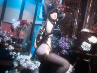 [Cosplay] Quan冉有点饿 镇海 黑旗袍