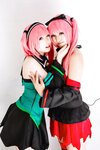 [Cosplay] Hikaru Minazuki 皆月ひかる & Mitsuki Nagisa 渚みつき - Conquistador Cielo