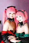 [Cosplay] Hikaru Minazuki 皆月ひかる & Mitsuki Nagisa 渚みつき - Conquistador Cielo