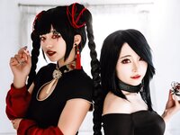 [Cosplay] Hikaru Minazuki 皆月ひかる & Mitsuki Nagisa 渚みつき - Conquistador Cielo
