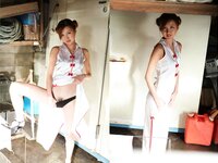 [Photobook] 「ナマ撮りCollection」鮎川香織 赤面！くいこみ娘