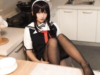 [Cosplay] rioko 凉凉子 - Kasumigaoka Shiha Senior 霞之丘诗羽学姐