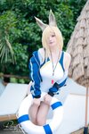 [Cosplay] 前羽_rr 碧蓝档案 尾形康娜竞泳