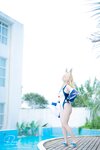[Cosplay] 前羽_rr 碧蓝档案 尾形康娜竞泳