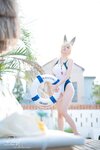 [Cosplay] 前羽_rr 碧蓝档案 尾形康娜竞泳