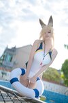 [Cosplay] 前羽_rr 碧蓝档案 尾形康娜竞泳