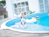 [Cosplay] 前羽_rr 碧蓝档案 尾形康娜竞泳