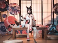 [Cosplay] rioko 凉凉子 - Amagi Swimsuit 天城泳装