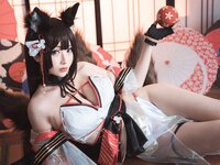 [Cosplay] rioko 凉凉子 - Amagi Swimsuit 天城泳装