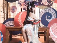 [Cosplay] rioko 凉凉子 - Amagi Swimsuit 天城泳装