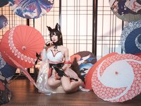 [Cosplay] rioko 凉凉子 - Amagi Swimsuit 天城泳装