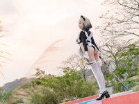 黏黏团子兔 咬一口兔娘ovo 2024年10月作品『战斗女仆』[77P1V-1.74GB]