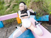 黏黏团子兔 咬一口兔娘ovo 2024年10月作品『战斗女仆』[77P1V-1.74GB]