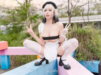 黏黏团子兔 咬一口兔娘ovo 2024年10月作品『战斗女仆』[77P1V-1.74GB]