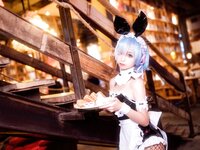 [Cosplay] Chun Momo 蠢沫沫 - Rem Bunny 雷姆兔女郎