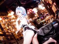 [Cosplay] Chun Momo 蠢沫沫 - Rem Bunny 雷姆兔女郎