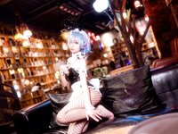 [Cosplay] Chun Momo 蠢沫沫 - Rem Bunny 雷姆兔女郎