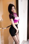 [Cosplay] 杨晨晨 紫色T恤